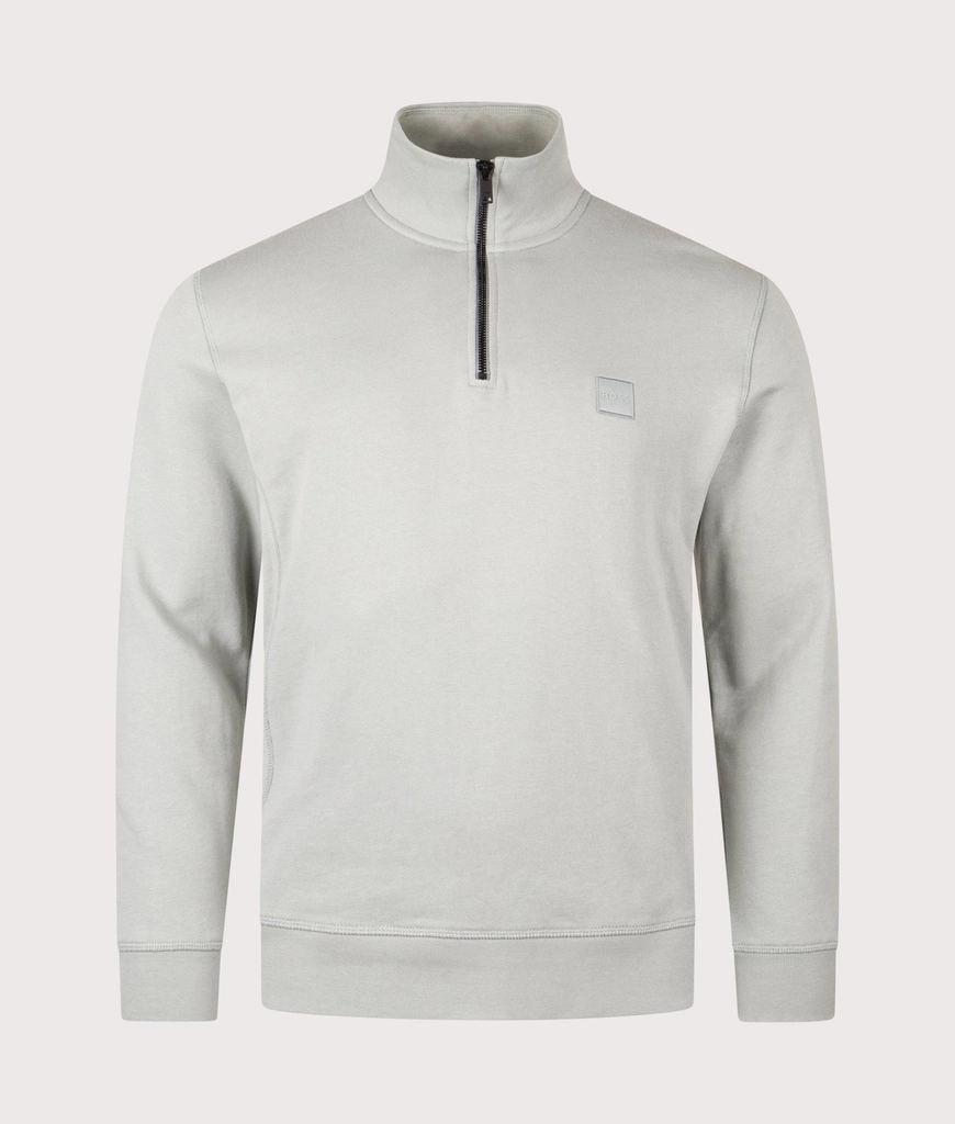 Hugo Boss Mens Quarter Zip Zetrust Sweatshirt